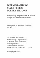 Mark Pirie Poem Bibliography